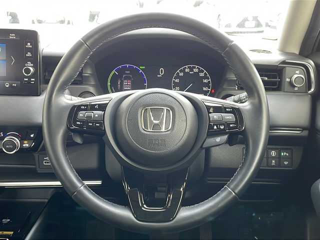 ホンダ ヴェゼル ハイブリッド e:HEV Z 愛知県 2022(令4)年 3.8万km クリスタルブラックパール /禁煙車//ワンオーナー//純正メモリナビ//AM/FM/USB/BT//前後ドライブレコーダー//ハーフレザーシート//革巻きステアリング//ステアリングスイッチ//前席シートヒーター//ステアリングヒーター//パワーバックドア//ビルトインETC//ホンダセンシング//路外逸脱抑制//レーンキープアシスト//ブラインドスポットインフォメーション//踏み間違い衝突軽減//CMBS//ACC//パーキングセンサー//ヒルディセントコントロール//電動パーキング//ブレーキホールド//LEDオートライト//フロントフォグ//オートハイビーム//純正フロアマット//純正ドアバイザー//保証書/取扱説明書/スペアキー