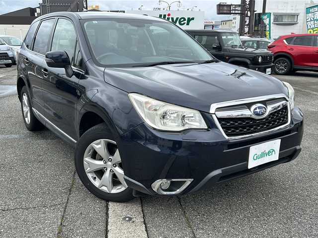 スバル フォレスター 2．0i－L アイサイト 富山県 2013(平25)年 9万km ディープシーブルーパール ワンオーナー/４WD/社外メモリーナビ（CN-R300WD)/DVD/BT/フルセグTV/ETC/衝突安全ブレーキ/レーンキープアシスト/レーダークルコン/パドルシフト/ステアリングスイッチ/フォグランプ/電格ウィンカーミラー/横滑り防止装置/アイドリングストップ/革巻きステアリング/保証書/取説/スペアキー