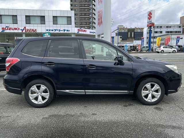 スバル フォレスター 2．0i－L アイサイト 富山県 2013(平25)年 9万km ディープシーブルーパール ワンオーナー/４WD/社外メモリーナビ（CN-R300WD)/DVD/BT/フルセグTV/ETC/衝突安全ブレーキ/レーンキープアシスト/レーダークルコン/パドルシフト/ステアリングスイッチ/フォグランプ/電格ウィンカーミラー/横滑り防止装置/アイドリングストップ/革巻きステアリング/保証書/取説/スペアキー