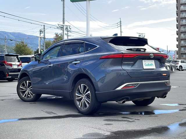 トヨタ ハリアー G 長野県 2020(令2)年 3.8万km スレートグレーメタリック 登録時走行距離37673km/４ＷＤ/８インチ純正ディスプレイオーディオ/Bluetooth Audio/ビルドインＥＴＣ/バックカメラ/追従クルーズコントロール/コーナーセンサー/ステアリングスイッチ/デジタルインナーミラー/パワーシートＤ席/純正フロアマット/プッシュスタート/オートライト/フォグランプ/ドアバイザー/スマートキー/スペアキー×１/横滑り防止機能/盗難防止機能/車載冬タイヤ(社外ホイール付)×４