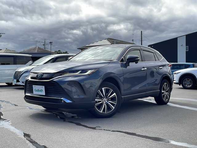 トヨタ ハリアー G 長野県 2020(令2)年 3.8万km スレートグレーメタリック 登録時走行距離37673km/４ＷＤ/８インチ純正ディスプレイオーディオ/Bluetooth Audio/ビルドインＥＴＣ/バックカメラ/追従クルーズコントロール/コーナーセンサー/ステアリングスイッチ/デジタルインナーミラー/パワーシートＤ席/純正フロアマット/プッシュスタート/オートライト/フォグランプ/ドアバイザー/スマートキー/スペアキー×１/横滑り防止機能/盗難防止機能/車載冬タイヤ(社外ホイール付)×４