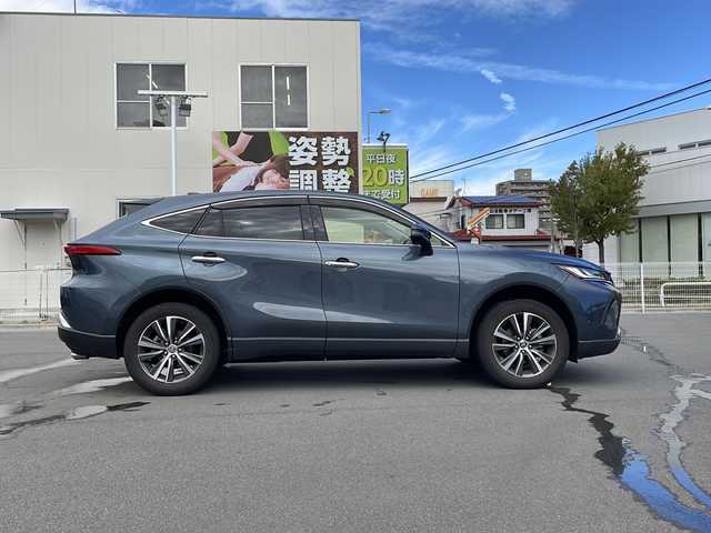 トヨタ ハリアー G 長野県 2020(令2)年 3.8万km スレートグレーメタリック 登録時走行距離37673km/４ＷＤ/８インチ純正ディスプレイオーディオ/Bluetooth Audio/ビルドインＥＴＣ/バックカメラ/追従クルーズコントロール/コーナーセンサー/ステアリングスイッチ/デジタルインナーミラー/パワーシートＤ席/純正フロアマット/プッシュスタート/オートライト/フォグランプ/ドアバイザー/スマートキー/スペアキー×１/横滑り防止機能/盗難防止機能/車載冬タイヤ(社外ホイール付)×４