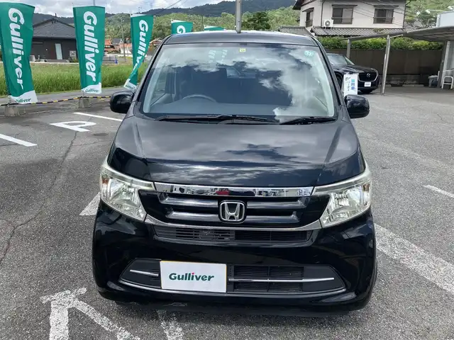 ホンダ Ｎ ＷＧＮ G 広島県 2016(平28)年 6.9万km クリスタルブラックパール ワンオーナー/アイドリングストップ/純正ディスプレイAV（WX-171C）/バックカメラ/ワンセグTV/USB端子（2つ）/ビルトインETC  /オートエアコン/アームレスト/スマートキーシステム/新車保証書/取扱説明書/スペアキー