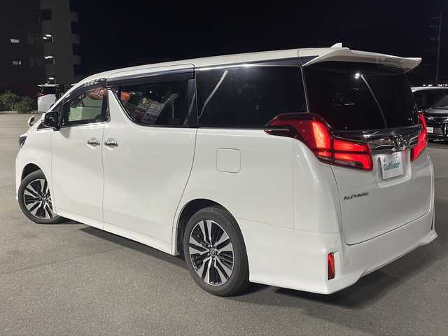 トヨタ アルファード S Cパッケージ 山口県 2021(令3)年 3.7万km ホワイトパールクリスタルシャイン ワンオーナー/1/2列目サンルーフ/フリップダウンモニター/純正ナビフルセグTV、AM/FM、Bluetooth）/バックカメラ/両側パワースライドドア/パワーバックドア/本革シート/1/2列目パワーシート/1列目シートヒーター＆ベンチレーション/ステアリングヒーター/シートメモリー