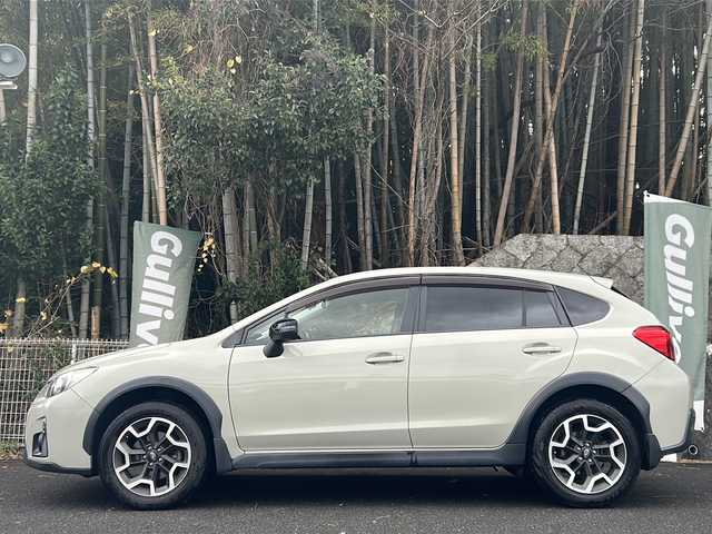 スバル インプレッサ ＸＶ 2．0i アイサイト プラウドED 京都府 2016(平28)年 4.6万km デザートカーキ 純正ナビ/・フルセグTV/BT Audio/CD/DVD/バックカメラ/レーダークルーズコントロール/ETC/前後ドライブレコーダー/衝突軽減装置/車線逸脱防止装置/アイドリングストップ/パドルシフト/パワーシート/プッシュスタート/ステアリングスイッチ/ドアバイザー/純正フロアマット/保証書＆取説/ナビ取説/スマートキースペア