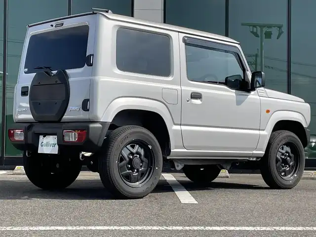 スズキ ジムニー XG 福岡県 2023(令5)年 0.7万km シルキーシルバーメタリック ワンオーナー/ALPINEデジタルインナーミラー/社外ディスプレイオーディオ/（FH-8500DVS)/BT接続/USB接続/CD再生/バックカメラ/アイドリングストップ/社外フロアマット