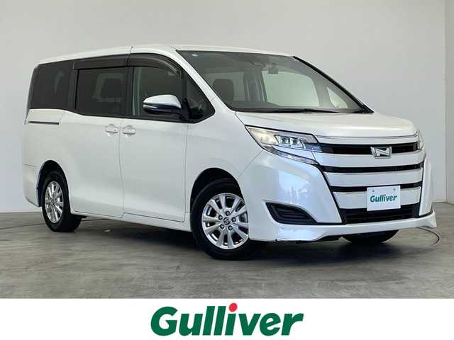 トヨタ ノア ハイブリッド X 群馬県 2020(令2)年 3.5万km ホワイトパールクリスタルシャイン 純正９型ナビ　純正１２．１型フリップダウンモニター　両側パワースライドドア　クルーズコントロール　レーンアシスト　衝突軽減システム　オートマチックハイビーム　横滑り防止　ステアリングスイッチ　禁煙車