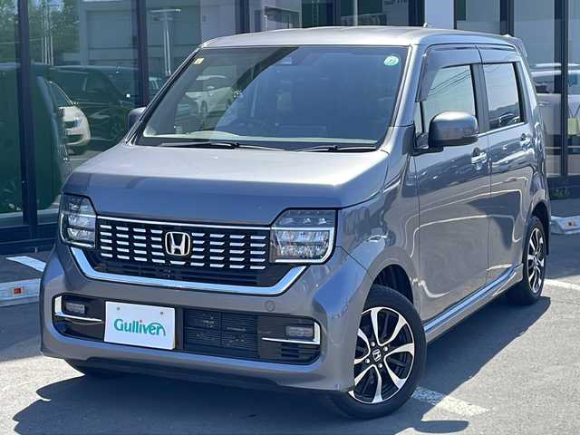 ホンダ Ｎ ＷＧＮ カスタム L ホンダセンシング 道東・釧路十勝 2020(令2)年 3万km シャイニンググレーM ・４WD/・ワンオーナー/・純正SDメモリナビ/（AM・FM・CD・DVD・BT・フルセグ）/・・バックカメラ/・スマートキー/・プッシュスタート/・クルーズコントロール/・ＥＴＣ/・シートヒーター/・アイドリングストップ/・横滑り防止装置/・リアセンサー/・衝突軽減ブレーキ/・LEDヘッドライト