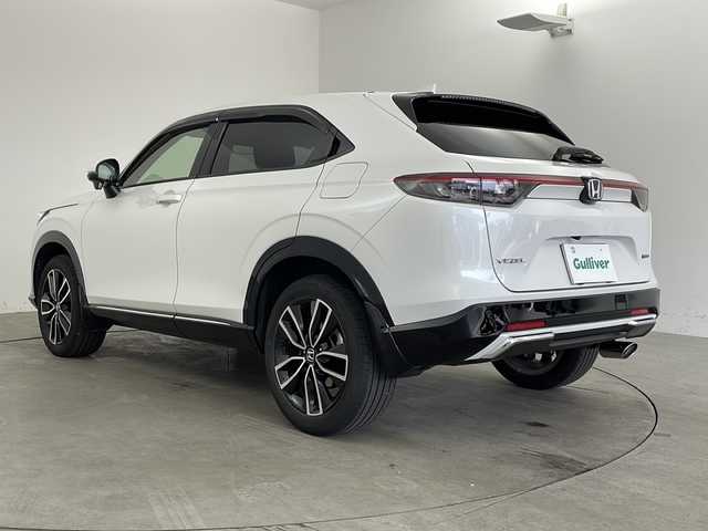 ホンダ ヴェゼル ハイブリッド e:HEV Z 栃木県 2023(令5)年 3.8万km プラチナホワイトパール ワンオーナー/SDナビ/フルセグテレビ/TV/CD/DVD/BT/コーナーセンサー/バックカメラ/ドライブレコーダー/置くだけ充電/デュアルオートエアコン/ドアバイザー/クルーズコントロール追従あり/レーンキープアシスト/横滑り防止システム