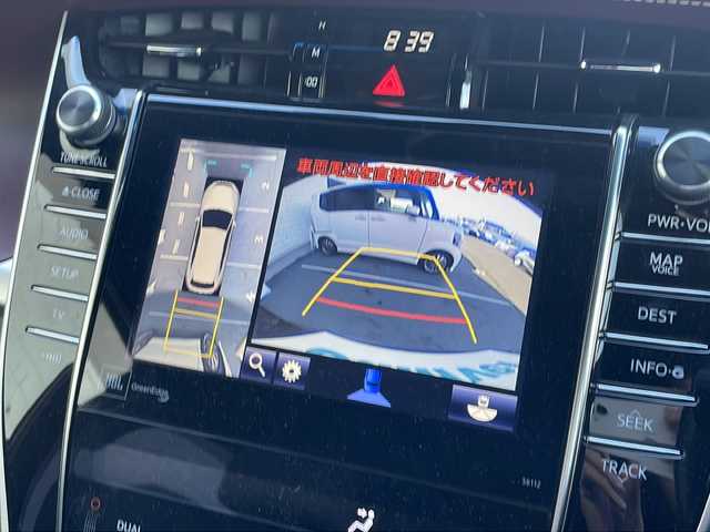 トヨタ ハリアー ハイブリッド プレミアム アドバンスドP 長野県 2015(平27)年 5.3万km ブラキッシュレッドマイカ ・純正8インチメーカーオプションナビゲーション/CD DVD フルセグTV　Bluetooth/・全方位カメラ/・ビルトインETC/・JBLサウンド/・プリクラッシュセーフティ/・レーンキープアシスト/・レーダークルーズコントロール/・オートマチックハイビーム/・パワーバックドア/・純正18インチアルミホイール/・LEDヘッドライト/・オートライト/・フォグライト/・コーナーセンサー/・運転席メモリーシート/・パワーシート(D/N)/・シートヒーター(D/N)/・ウィンカーミラー/・電動格納ミラー/・スマートキー/・エンジンプッシュスタート