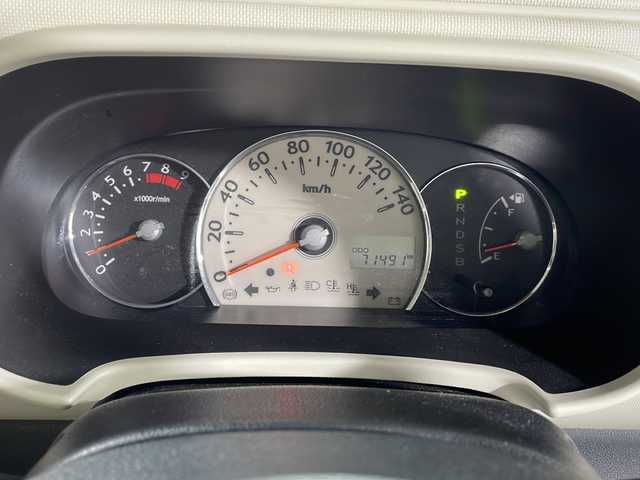 ダイハツ ミラ ココア プラスG 沖縄県 2013(平25)年 7.2万km ミストブルーマイカメタリック 禁煙車/県外仕入れ/純正ディーラーナビ/【CD/DVD/ワンセグTV】/バックカメラ/スマートキー/シートカバー/ドアバイザー/ルーフレール/フォグランプ