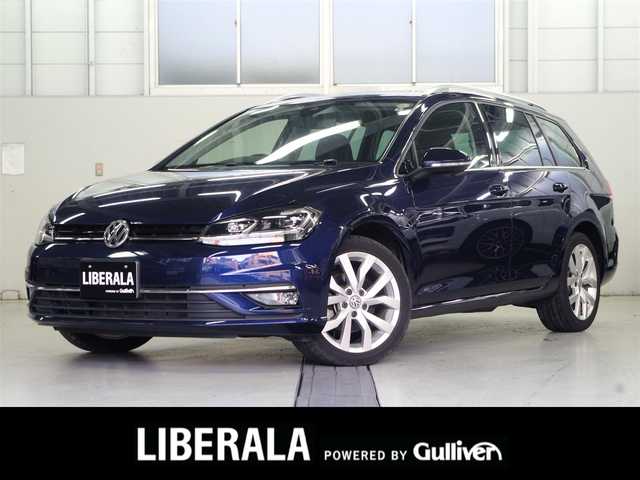 フォルクスワーゲン ゴルフ ヴァリアント TSIハイライン 兵庫県 2018(平30)年 4.4万km アトランティックブルーメタリック テクノロジーパッケージ/デジタルメーラークラスター/ダイナミックコーナリングライト/純正ナビ/バックカメラ/フルセグTV/ETC/ACC/LKA/BLIS/LEDヘッドライト/パドルシフト/ルーフレール/純正17インチAW/スマートキー