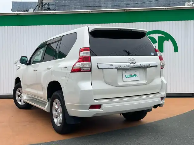 トヨタ ランドクルーザー プラド TX Lパッケージ 三重県 2016(平28)年 7.6万km ホワイトパールクリスタルシャイン ワンオーナー/BIGXメモリナビ/フルセグテレビ/バックカメラ/モデリスタフロントエアロ/サンルーフ/黒革シート/シートヒーター
