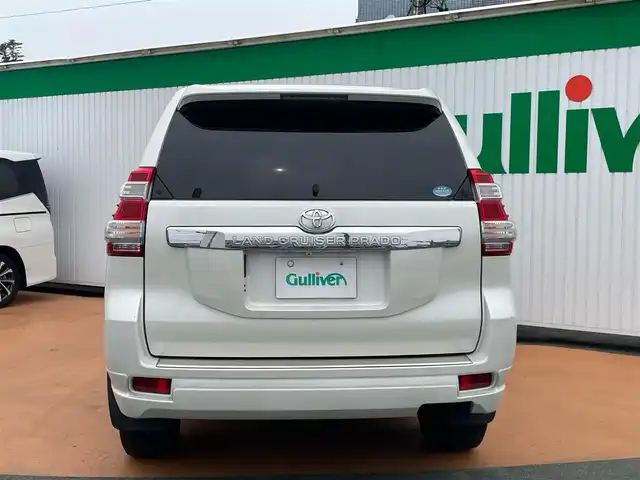 トヨタ ランドクルーザー プラド TX Lパッケージ 三重県 2016(平28)年 7.6万km ホワイトパールクリスタルシャイン ワンオーナー/BIGXメモリナビ/フルセグテレビ/バックカメラ/モデリスタフロントエアロ/サンルーフ/黒革シート/シートヒーター