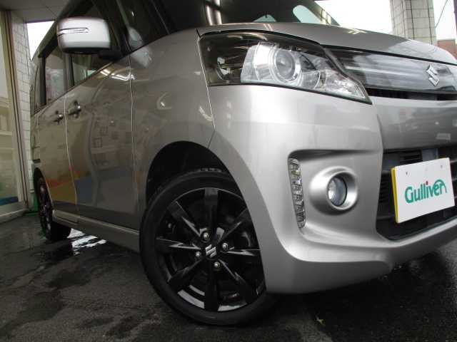 スズキ スペーシア カスタム XS リミテッド 岡山県 2014(平26)年 7.8万km スチールシルバーM 純正SDナビ/ワンセグテレビ/バックカメラ/Bluetooth/USB/HDMI/両側パワースライドドア/ハーフレザーシート/シートヒーター（前席）/社外ドライブレコーダー（フロント）/オートライト/純正15AW/純正フロアマット/ウィンカーミラー/フォグライト/ETC/スマートキー2個/プッシュスタート/衝突軽減ブレーキ