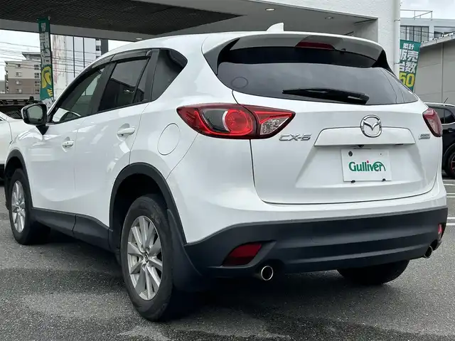 マツダ ＣＸ－５ XD 福岡県 2014(平26)年 15.7万km クリスタルホワイトパールマイカ 純正ナビ（9CM4)/Bluetooth／フルセグテレビ／DVD再生機能/バックカメラ/クルーズコントロール/ドライブレコーダー/ビルトインETC/USB入力端子/AFS/エアバック（運転席＋助手席＋サイド）/カーテンエアバック/パワーウィンドウ/プッシュスタート/純正17インチアルミホイール/純正フロアマット/スペアキー×１/オートライト/ドアバイザー