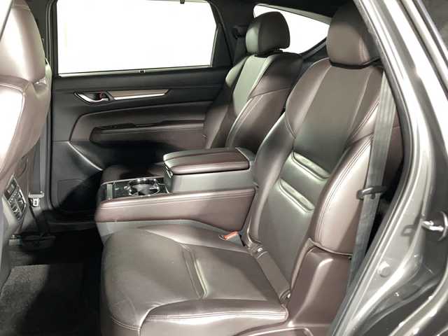 マツダ ＣＸ－８ 沖縄県 2018(平30)年 3.5万km マシーングレープレミアムM 禁煙車　/県外仕入　/社外１１インチナビ（XF11Z）/（フルセグＴＶ　Ｂｌｕｅｔｏｏｔｈ接続　ＣＤ　ＤＶＤ再生）/全方位カメラ　/ＥＴＣ　/ブラインドスポットモニター/後席モニター　/パワーバックドア　/クルーズコントロール　/コーナーセンサー/メモリー付きパワーシート/レザーシート　/ＬＥＤヘッドライト/オートライト