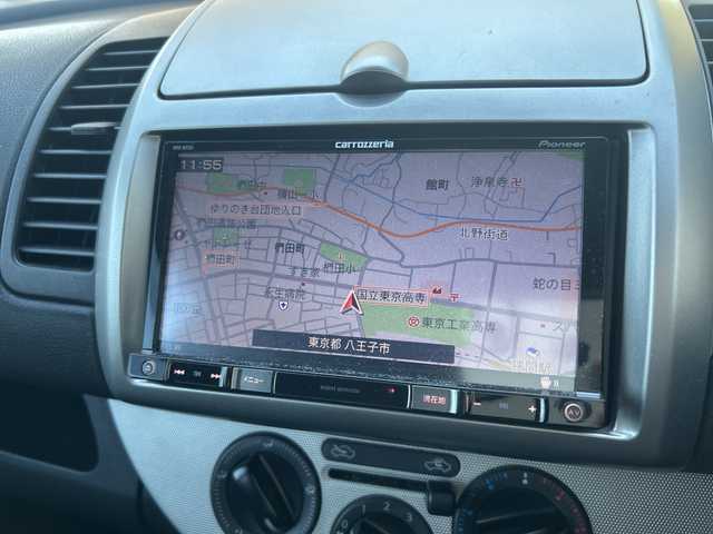 日産 ノート 15X 東京都 2009(平21)年 9万km ダイヤモンドシルバー 社外メモリナビ（AVIC-RZ201）/・TV/CD/DVD/USB/バックカメラ/盗難防止装置/電動格納ミラー/ドアバイザー/純正15インチアルミホイール/ETC/スペアキー1本