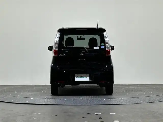 三菱 ｅＫカスタム M 愛媛県 2014(平26)年 3.8万km アメジストブラック ・ワンオーナー/・純正ナビ(MM113D-WM)/(フルセグ/ラジオ/CD)/・アイドリングストップ/・前方ドライブレコーダー(DRY-STS100)/・ETC/・オートエアコン/・純正14インチアルミホイール/・純正フロアマット/・スペアキー