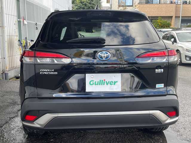 トヨタ カローラ クロス ハイブリッド Z 神奈川県 2023(令5)年 1.3万km アティチュードブラックマイカ ワンオーナー/プッシュスタート/ビルトインETC2.0/前後ドライブレコーダー/アラウンドビュー/クルーズコントロール/コーナーセンサー/車線逸脱防止装置/横滑り防止装置/ブラインドスポットモニター/プリクラッシュ/パワーシート/オートライト/オートハイビーム/電動格納ミラー/LEDライト、フォグライト/パワーバックドア/USB端子