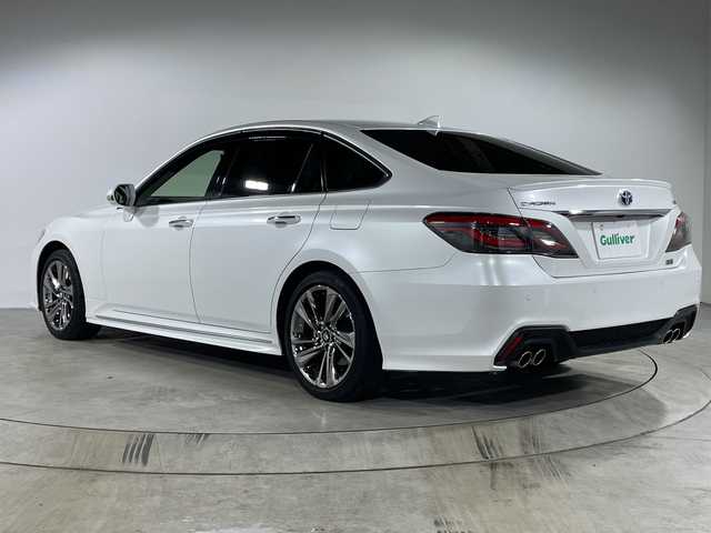 トヨタ クラウン ハイブリッド RS 福岡県 2021(令3)年 2.2万km プレシャスホワイトパール 純正メモリナビ/アラウンドビューモニター/フルセグテレビ/ハーフレザーシート/シートヒーター/前後ドライブレコーダー/ETC/プッシュスタート/レーダークルーズコントロール