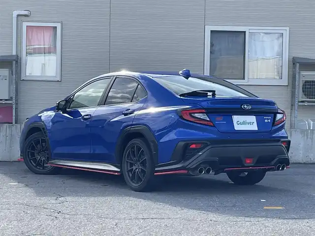 スバル ＷＲＸ Ｓ４ STIスポーツR EX 青森県 2022(令4)年 4.1万km WRブルーパール 4WD/ワンオーナー/STIエアロ/フォグランプ/純正ナビ/・フルセグTV/・USB/BT/AUX/カメラバッグサイド/コーナーセンサー/ETC/ドライブレコーダー/純正STI 18AW/純正AW冬タイヤ積み込み/純正フロアマット/ハーフレザーシート/シートヒーター/エアーシート/パワーシート/電動トランクリッド/クルーズコントロール/レーンキープアシスト/衝突軽減ブレーキ/横滑り防止機能/電動パーキング/センターコンソール/保証書/取扱説明書/スペアキー/スターター