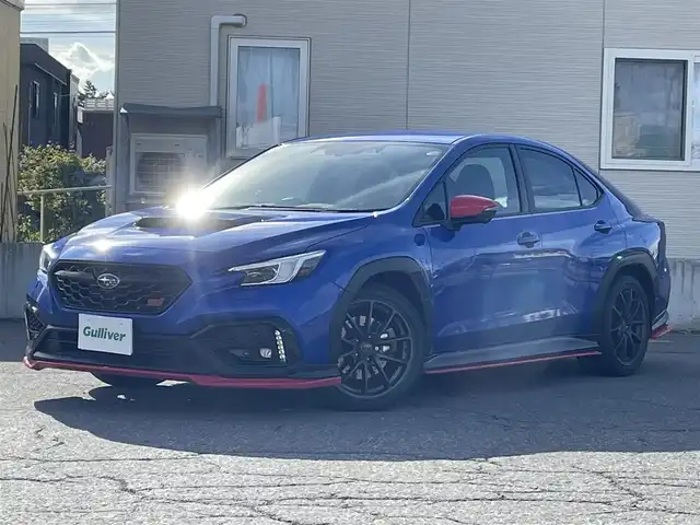 スバル ＷＲＸ Ｓ４ STIスポーツR EX 青森県 2022(令4)年 4.1万km WRブルーパール 4WD/ワンオーナー/STIエアロ/フォグランプ/純正ナビ/・フルセグTV/・USB/BT/AUX/カメラバッグサイド/コーナーセンサー/ETC/ドライブレコーダー/純正STI 18AW/純正AW冬タイヤ積み込み/純正フロアマット/ハーフレザーシート/シートヒーター/エアーシート/パワーシート/電動トランクリッド/クルーズコントロール/レーンキープアシスト/衝突軽減ブレーキ/横滑り防止機能/電動パーキング/センターコンソール/保証書/取扱説明書/スペアキー/スターター