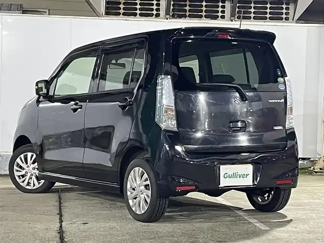 スズキ ワゴンＲ FZ 青森県 2015(平27)年 3.2万km ブルーイッシュブラックパール3 4WD/寒冷地仕様/純正ミュージックサーバー/AM/FM/CD/AUX/純正14AW/純正フロアマット/ベンチシート/シートヒーター前席/アイドリングストップ/横滑り防止機能/衝突軽減システム/盗難防止装置/セキュリティアラーム/UVカットガラス/プライバシーガラス/ドアバイザー/電格ミラー/保証書/取扱説明書