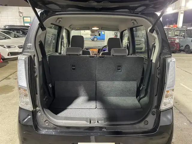 スズキ ワゴンＲ FZ 青森県 2015(平27)年 3.2万km ブルーイッシュブラックパール3 4WD/寒冷地仕様/純正ミュージックサーバー/AM/FM/CD/AUX/純正14AW/純正フロアマット/ベンチシート/シートヒーター前席/アイドリングストップ/横滑り防止機能/衝突軽減システム/盗難防止装置/セキュリティアラーム/UVカットガラス/プライバシーガラス/ドアバイザー/電格ミラー/保証書/取扱説明書