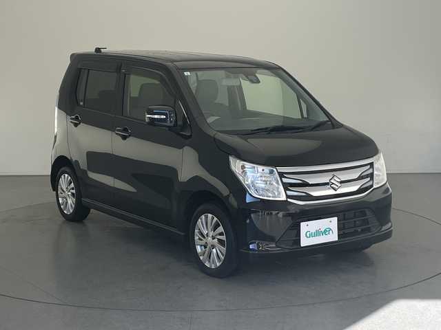 スズキ ワゴンＲ FZ 長野県 2015(平27)年 3.2万km ブルーイッシュブラックパール3 4WD/寒冷地仕様/純正ミュージックサーバー/AM/FM/CD/AUX/純正14AW/純正フロアマット/ベンチシート/シートヒーター前席/アイドリングストップ/横滑り防止機能/衝突軽減システム/盗難防止装置/UVカットガラス/プライバシーガラス/ドアバイザー/電動格納ミラー/保証書/取扱説明書