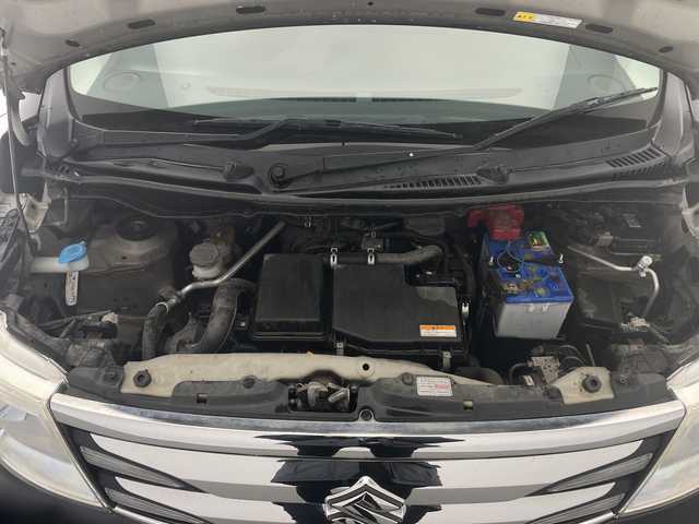 スズキ ワゴンＲ FZ 長野県 2015(平27)年 3.2万km ブルーイッシュブラックパール3 4WD/寒冷地仕様/純正ミュージックサーバー/AM/FM/CD/AUX/純正14AW/純正フロアマット/ベンチシート/シートヒーター前席/アイドリングストップ/横滑り防止機能/衝突軽減システム/盗難防止装置/UVカットガラス/プライバシーガラス/ドアバイザー/電動格納ミラー/保証書/取扱説明書