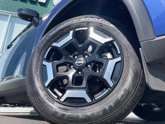 日産 エクストレイル X e－4ORCE エクストリーマーX 神奈川県 2022(令4)年 1万km カスピアンブルー 純正ＳＤナビＴＶ　/バックカメラ　/電動リアゲート　/プロパイロット　/コーナーセンサー　/全席シートヒーター　/前席パワーシート　/ハーフレザーシート　/純正アルミホイール　/ドライブレコーダー　/ETC/LED/衝突被害軽減システム