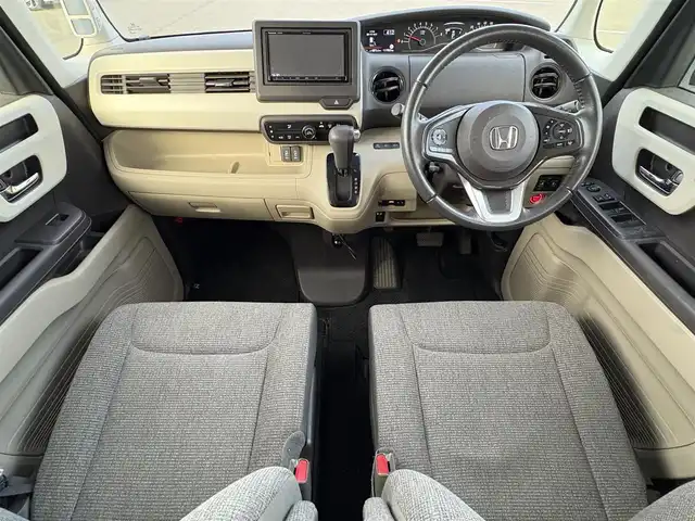 ホンダ Ｎ ＢＯＸ G EX ターボ ホンダセンシング 大分県 2018(平30)年 11.2万km プレミアムホワイトパールⅡ ・ナビ(CD/DVD/BT/SD)/・バックカメラ/・ホンダセンシング/・レーダークルーズコントロール/・両側パワースライドドア/・衝突軽減ブレーキ/・リアセンサー/・ETC/・ドライブレコーダー/・パドルシフト/・オートハイビーム/・スマートキー/・プッシュスタートボタン