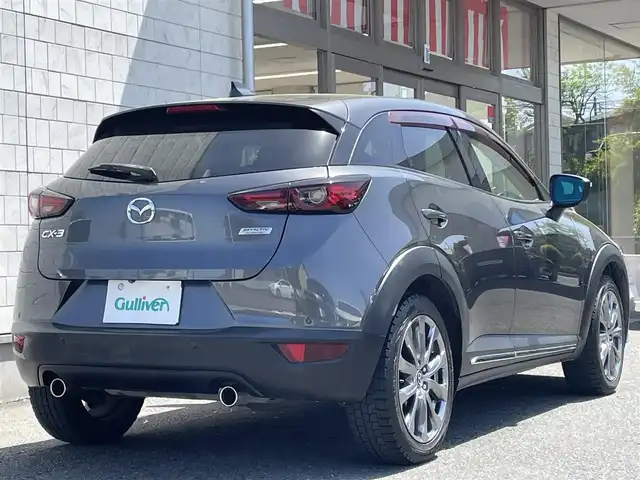 マツダ ＣＸ－３ 20S エクスクルーシブモッズ 埼玉県 2018(平30)年 7.3万km マシーングレープレミアムM ワンオーナー/特別仕様車/メーカーオプション/・ＣＤ／ＤＶＤプレーヤー/・地上デジタルＴＶチューナー（フルセグ）/・Ｂｏｓｅサウンドシステム＋７スピーカー/・３６０°ビュー・モニター/・フロントパーキングセンサー（センター／コーナー）/レーダークルーズコントロール/ヘッドアップディスプレー/衝突被害軽減システム/レーンキープアシスト/ブラインドスポットモニタリング/ロードサインアシスト/レザーシート/スマートキー×２/パドルシフト