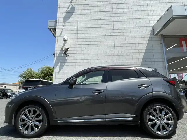 マツダ ＣＸ－３ 20S エクスクルーシブモッズ 埼玉県 2018(平30)年 7.3万km マシーングレープレミアムM ワンオーナー/特別仕様車/メーカーオプション/・ＣＤ／ＤＶＤプレーヤー/・地上デジタルＴＶチューナー（フルセグ）/・Ｂｏｓｅサウンドシステム＋７スピーカー/・３６０°ビュー・モニター/・フロントパーキングセンサー（センター／コーナー）/レーダークルーズコントロール/ヘッドアップディスプレー/衝突被害軽減システム/レーンキープアシスト/ブラインドスポットモニタリング/ロードサインアシスト/レザーシート/スマートキー×２/パドルシフト