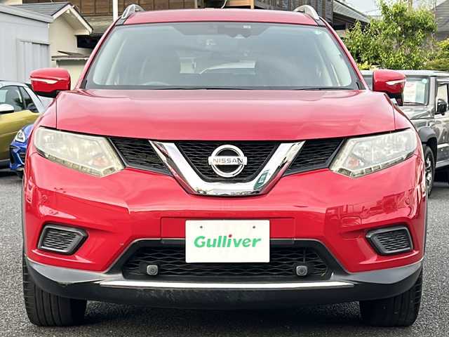 日産 エクストレイル 20X エマージェンシーブレーキ 東京都 2014(平26)年 12.4万km バーニングレッド ・４WD/・純正ナビ（MM113D-W）/・ドラレコ（前後）/・ワンセグTV/・プッシュスタート/・ETC/・バックカメラ/・純正フロアマット/・３列シート/・純正アルミホイール/・保証書/・取説書