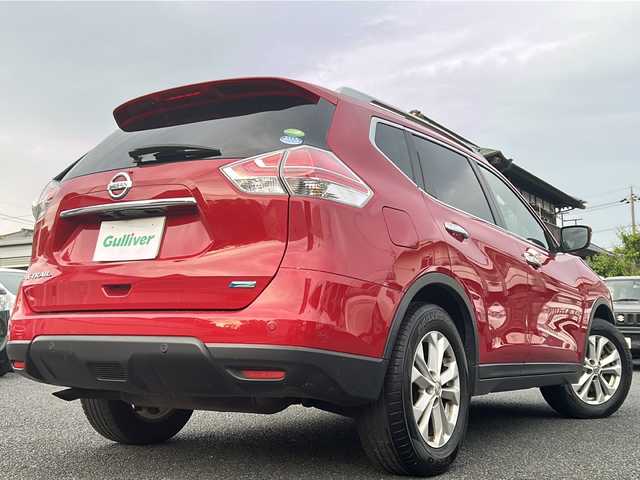 日産 エクストレイル 20X エマージェンシーブレーキ 東京都 2014(平26)年 12.4万km バーニングレッド ・４WD/・純正ナビ（MM113D-W）/・ドラレコ（前後）/・ワンセグTV/・プッシュスタート/・ETC/・バックカメラ/・純正フロアマット/・３列シート/・純正アルミホイール/・保証書/・取説書