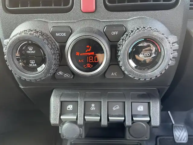 スズキ ジムニー XL 長崎県 2023(令5)年 1.9万km ミディアムグレー ワンオーナー/スズキセーフティサポート/前後ドライブレコーダー/ETC/４WD/オートライト/前席シートヒーター/レーンキープアシスト/社外オーディオプレーヤー/（BT/USB/FMAM/AUX）/アイドリングストップ/純正フロアマット/スマートキー/スペアキー/新車保証書/取扱説明書