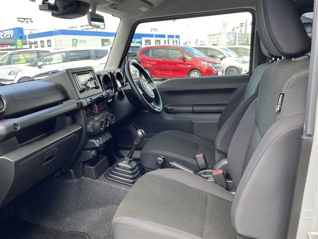 スズキ ジムニー XL 長崎県 2023(令5)年 1.9万km ミディアムグレー ワンオーナー/スズキセーフティサポート/前後ドライブレコーダー/ETC/４WD/オートライト/前席シートヒーター/レーンキープアシスト/社外オーディオプレーヤー/（BT/USB/FMAM/AUX）/アイドリングストップ/純正フロアマット/スマートキー/スペアキー/新車保証書/取扱説明書