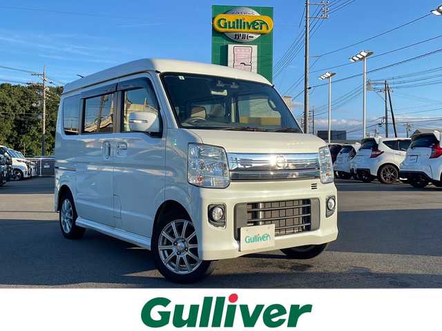 日産 ＮＶ１００クリッパー リオ G 山口県 2021(令3)年 3万km スノーパールホワイト 社外ナビ（ワンセグTV、AM/FM、Bluetooth）/両側パワースライドドア/オートライト/社外14インチアルミホイール/横滑り防止装置/衝突被害軽減ブレーキ/レーンキープアシスト/盗難防止装置/Wエアバック/スペアキー×１本