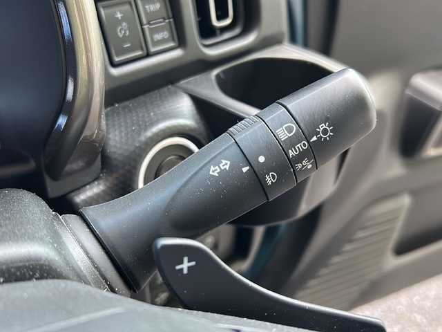 スズキ ハスラー Jスタイル Ⅱ ターボ 京都府 2022(令4)年 3.3万km デニムブルー ガンメタリック 2トーン ワンオーナー/純正ディスプレイオーディオ/・ナビ機能/フルセグTV/BT/CD/DVD/AM/FM/・Apple Car Play/Android Auto/・バックカメラ/アラウンドビュー/ETC/ルーフレール/ルーフキャリア/レーダークルコン/パドルシフト/シートヒーター/プッシュスタート/電格ウィンカーミラー/コーナーセンサー/グリップコントロール/ダウンヒルアシスト/オートライト/オートハイビーム/アイドリングストップ/衝突軽減/車線逸脱防止/純正ドアバイザー/純正フロアマット/取扱説明書/保証書/スマートスペアキー×１/AW付スタッドレスタイヤ×４車載/ルーフキャリアキー×１