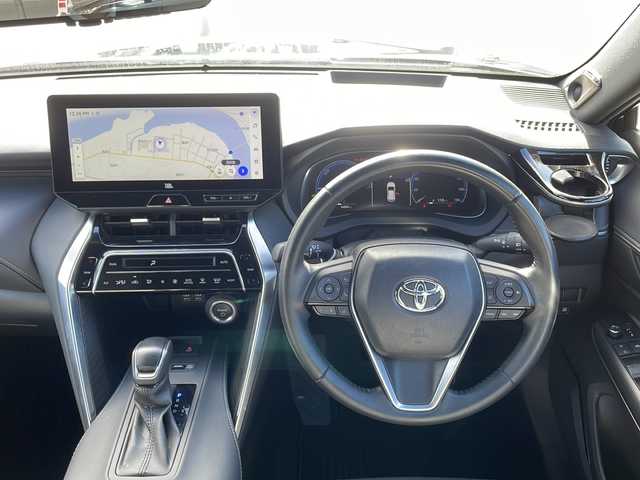 トヨタ ハリアー ハイブリッド Z 島根県 2022(令4)年 5.5万km プレシャスブラックパール ワンオーナー/12.3インチメーカーナビゲーション/フルセグ　BT/モデリスタエアロ/パノラミックビューモニター/デジタルインナーミラー/パワーバックドア/JBLサウンド/D席パワーシート/ハーフレザーシート/ETC2.0/LEDヘッドライト/オートマチックハイビーム/コーナーセンサー