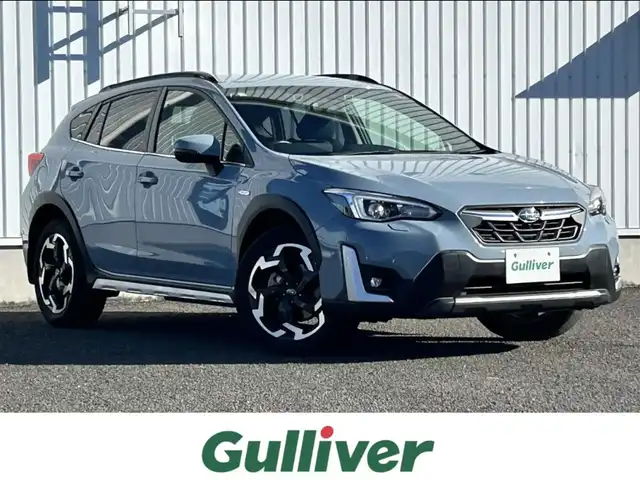 スバル ＸＶ ハイブリッド アドバンス 熊本県 2021(令3)年 4万km クールグレーカーキ 純正ナビ/・AM/FM/CD/DVD/BD/SD/USB/BT/・AppleCarPlay/AndroidAuto/・フルセグTV/バックカメラ/・サイド/フロント/アイサイト/・先行車発進お知らせ機能/・プリクラッシュブレーキアシスト/・車線逸脱警報機能/・全車速追従機能付きクルーズコントロール/・ツーリングアシスト/・後退時ブレーキアシスト/・ステアリング連動ヘッドランプ/・スバルリヤビークルディテクション/コーナーセンサー（後方）/革巻きステアリング/・ステアリングリモコン/・パドルシフト/オートライト/・LEDライト/・フォグランプ/ハーフレザーシート/・D/N席パワーシート/・D席シートメモリー/純正ドライブレコーダー（前方）/電動格納ミラー/・ウィンカーミラー/電動サイドブレーキ/・オートビーグルホールド/ETC/トノカバー/純正アルミホイール/純正フロアマット/スマートキー/・スペアキー