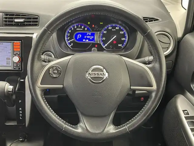 日産 デイズ ハイウェイスターG 愛知県 2013(平25)年 7.9万km プレミアムパープルP 純正ナビ　フルセグＴＶ　Ｂｌｕｅｔｏｏｔｈ　ＵＳＢ　全方位カメラ　オートライト　プッシュスタート　電格ミラー　ＥＴＣ　純正１５インチＡＷ　オートエアコン　純正フロアマット　ドアバイザー　フォグ　禁煙車