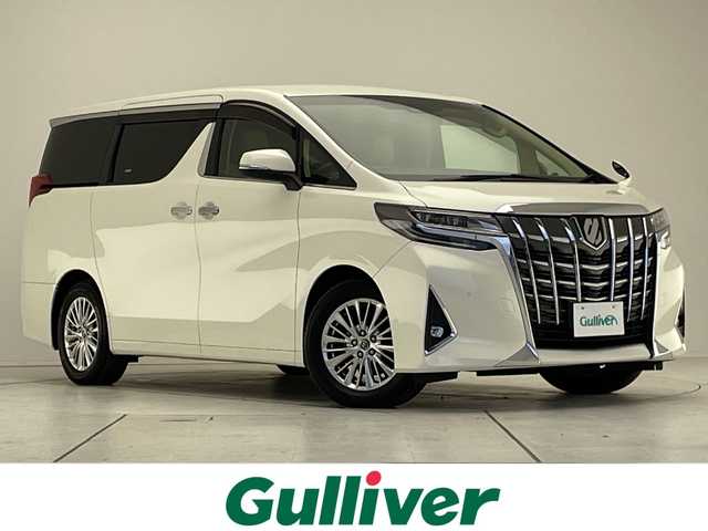 トヨタ アルファード G 愛知県 2018(平30)年 3.8万km ラグジュアリーホワイトパールクリスタルシャインガラスフレーク 純正10.5型ナビ SDカードなし/フリップダウンモニター/両側パワースライドドア/レーダークルーズコントロール/シートヒーター/エアシート/バックカメラ/電動リアゲート/パワーシート/コーナーセンサー/純正アルミホイール/ETC2.0/LEDヘッドライト/リアオートエアコン/オートマチックハイビーム/ドライブレコーダー/衝突軽減システム/フルセグ/CD DVD/Bluetooth/ステアリングスイッチ/スマートキー/プッシュスタート