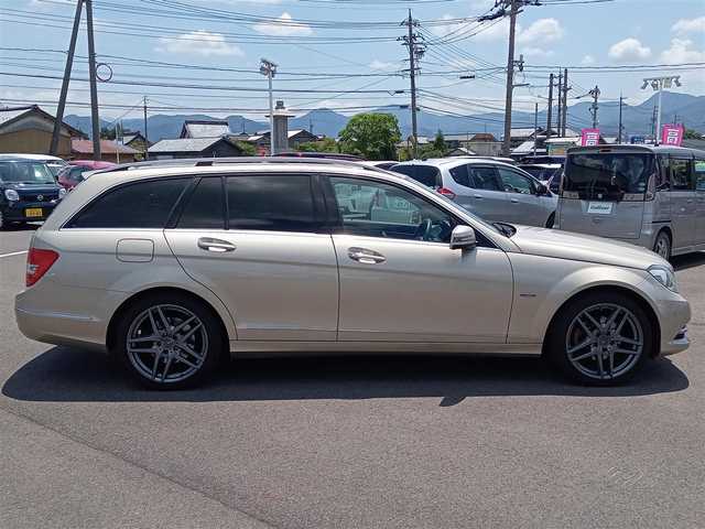メルセデス・ベンツ Ｃ２００ ブルーエフィシェンシーW AVG 福井県 2011(平23)年 8.6万km ベージュⅡ 純正HDDナビ/・（フルセグTV/Bluetooth/HDD）/バックカメラ/ETC/ステアリングスイッチ/前席パワーシート/ハーフレザーシート/冬タイヤ積込/グリル積込/WESTERホイール/純正フロアマット