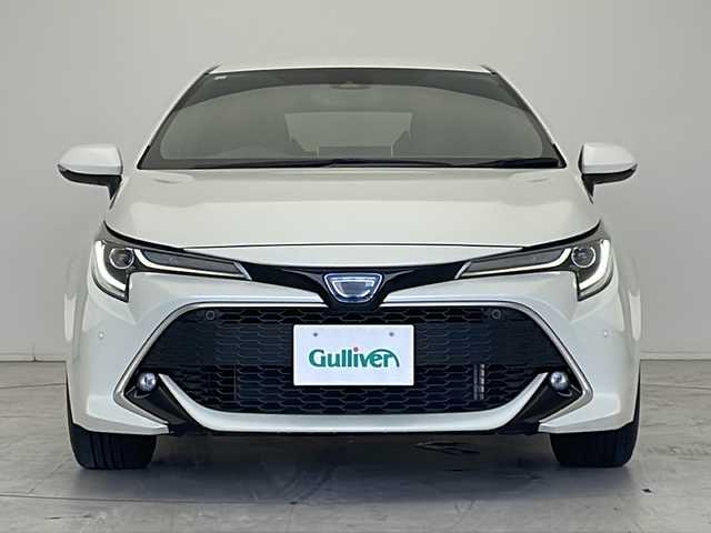 トヨタ カローラ スポーツ ハイブリッドG Z 愛知県 2018(平30)年 2.3万km ホワイトパールクリスタルシャイン 衝突軽減システム/SDナビ/レーダークルーズコントロール/フルセグ/CD/Bluetooth/バックカメラ/コーナーセンサー/LEDヘッドライト/純正アルミホイール/オートライト/ETC/ステアリングスイッチ/スマートキー/プッシュスタート