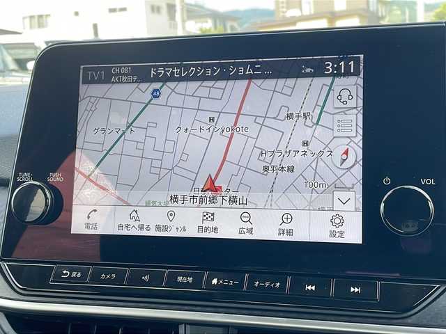 日産 ノート X FOUR 秋田県 2022(令4)年 9.3万km オーロラフレアブルーパール 純正ナビ/純正Bluetooth/フルセグ/全方位カメラ/ETC2.0/４WD/前後コーナーセンサー/前席シートヒーター/ステアリングヒーター