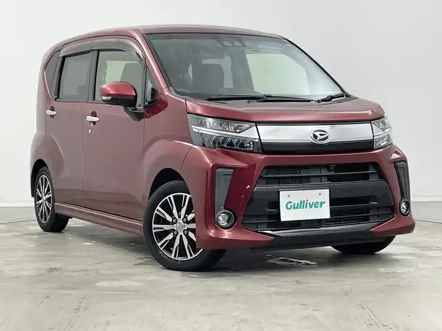 ダイハツ ムーヴ カスタム X LTD SAⅢ 新潟県 2017(平29)年 6.4万km ファイアークォーツレッドM 純正メモリナビ【NSZP-W67D】/　Bluetooth/CD/DVD/USB/スマートアシストIII/・衝突被害軽減ブレーキ/・先行車発進お知らせ機能/・誤発進抑制制御機能/・車線逸脱警報機能/・オートハイビーム/コーナーセンサー/D席シートヒーター/ドライブレコーダー/全方位モニター/ETC/ステアリングスイッチ