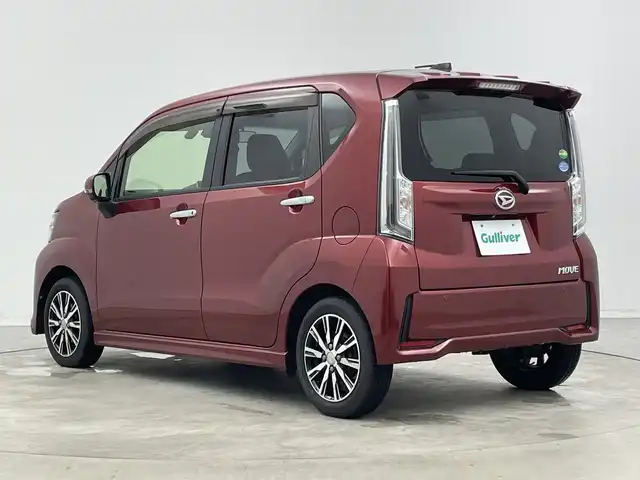 ダイハツ ムーヴ カスタム X LTD SAⅢ 新潟県 2017(平29)年 6.4万km ファイアークォーツレッドM 純正メモリナビ【NSZP-W67D】/　Bluetooth/CD/DVD/USB/スマートアシストIII/・衝突被害軽減ブレーキ/・先行車発進お知らせ機能/・誤発進抑制制御機能/・車線逸脱警報機能/・オートハイビーム/コーナーセンサー/D席シートヒーター/ドライブレコーダー/全方位モニター/ETC/ステアリングスイッチ